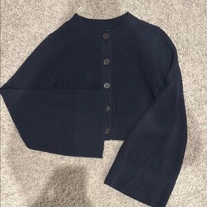 Banana Republic Cropped Boucle Cardi